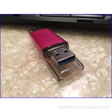 Colorful Transparent Usb 3.1 Type C Flash Disk
